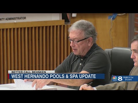 West Hernando Pools permit privileges remain suspended; 77 pools unfinished