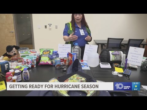 Hillsborough County Emergency Management supplies resources ahead of hurricane season