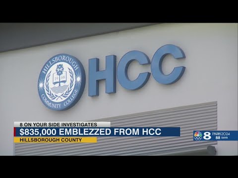 Two Tampa residents found guilty for embezzling $835K from Hillsborough Community College