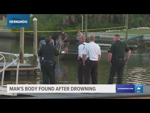 Man&#39;s body found after drowning in Hernando County