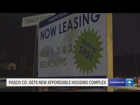 Pasco County gets new affordable housing complex