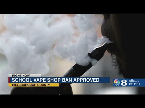 Hillsborough County commission cracks down on new vape shops near schools