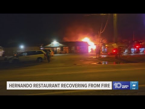 Community rallies around Hernando Beach restaurant after fire