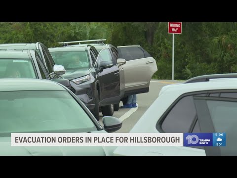 Evacuation orders in place for Hillsborough County ahead of Hurricane Milton