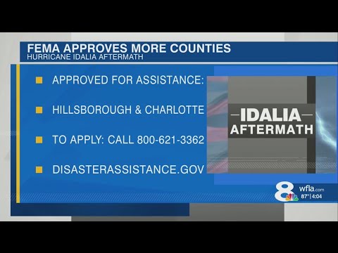 Hillsborough County gets FEMA approval for Hurricane Idalia relief