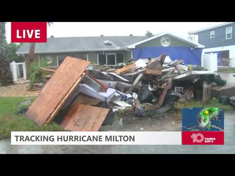 Debris still on Hernando Beach yards from Helene, community braces for Milton