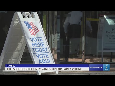 Early voting locations open up as Hillsborough struggles with voter turnout