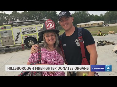 Hillsborough County firefighter who died in ‘catastrophic accident’ continues to save lives as an or