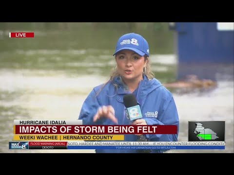Hernando County experiences flooding from Hurricane Idalia
