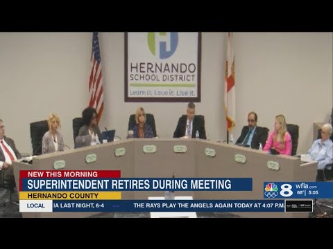 Hernando superintendent announces retirement, criticizes &#39;political games&#39; in education