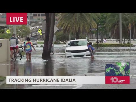 Parts of Hillsborough County waiting for water from Hurricane Idalia to recede