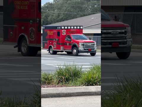 Citrus County Fire Rescue, Rescue 8 returning