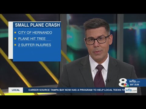 2 hospitalized after Citrus County plane crash
