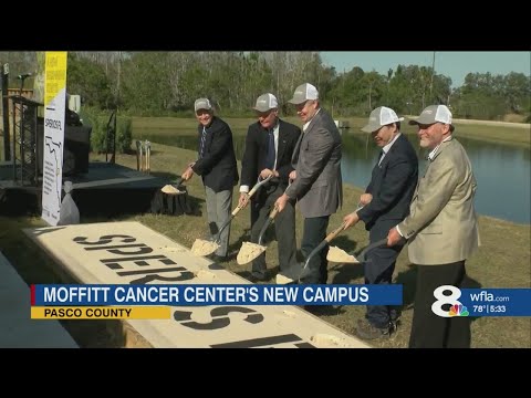 Moffitt Cancer Center breaks ground on massive Pasco County campus