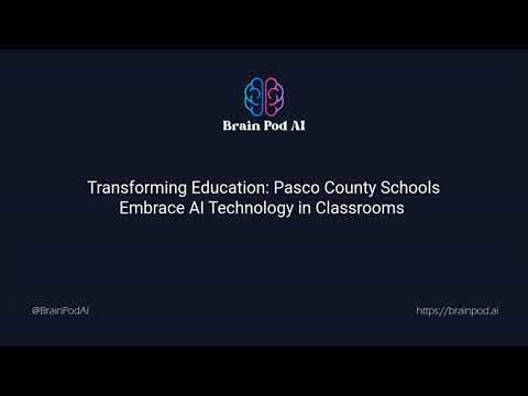 Transforming Education: Pasco County Schools Embrace AI Technology in Classrooms 🏫💻