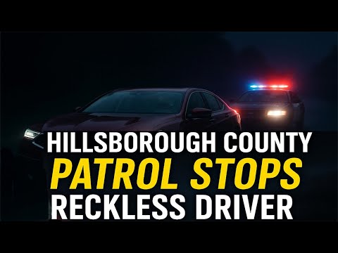 Florida FWC Officer Stops Reckless Driver With Fake Tag &amp; Revoked License | Hillsborough County