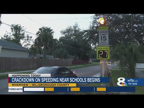 School zone camera program starts in Hillsborough County