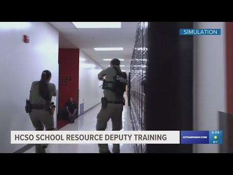 Take an inside look at Hillsborough County school resource deputies&#39; training to keep students safe