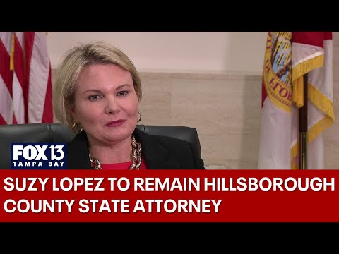 Suzy Lopez to remain Hillsborough County State Attorney