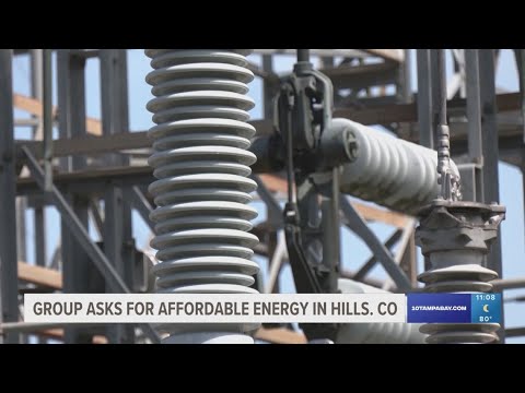 Group in Hillsborough County asks for affordable energy