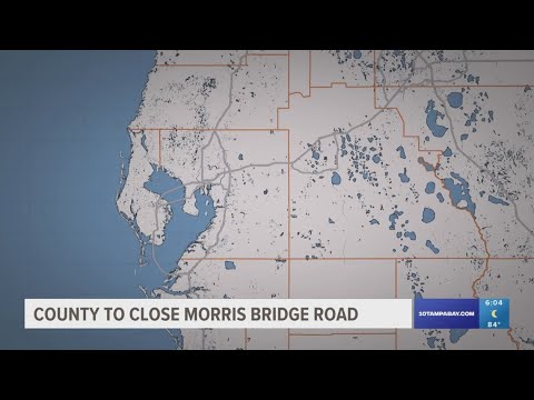 Hillsborough County closes Morris Bridge Road as stormwater continues rising