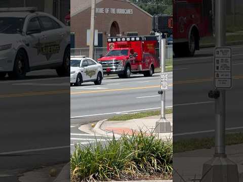 Citrus County Fire Rescue, Rescue 8 transporting