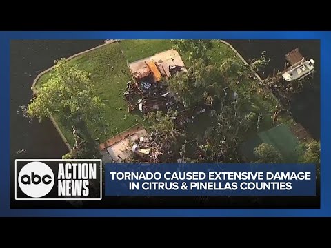 Tornado causes extensive damage in Citrus &amp; Pinellas counties