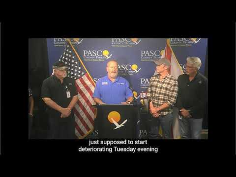 WATCH LIVE: Pasco County update ahead of Hurricane Milton