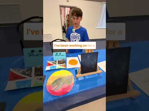 Kids Art Exhibition in Citrus County Florida