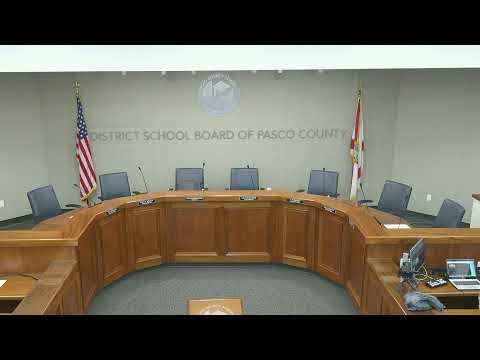 Pasco County School Board Meeting- July 29, 2025
