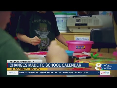 Hillsborough County Schools make changes due to hurricanes