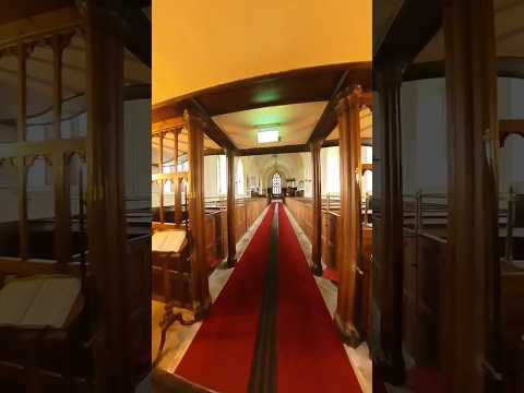 Inside a beautiful old church in Hillsborough County Down #countrymusic #shorts #insta360 #church ch