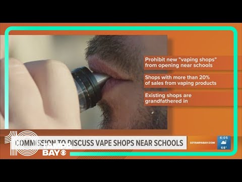 Hillsborough leaders to discuss banning vape shops near schools