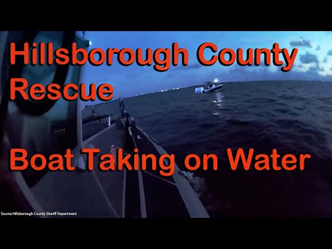 Boat Taking On Water Hillsborough County Florida