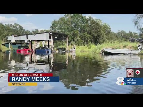 &#39;Is it ever going to end?&#39;: Hillsborough County homes still in floodwater