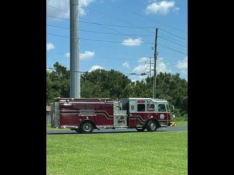 Pasco County Fire Rescue Engine 23, Rescue 23, Engine 28