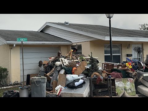 Pasco County, Florida - Hurricane Storm Surge Leaves Low Income Elderly Communities Destroyed