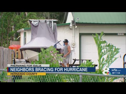 Hernando County neighbors bracing for Idalia