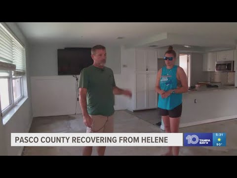 Pasco County residents frustrated over power restoration as Helene recovery begins