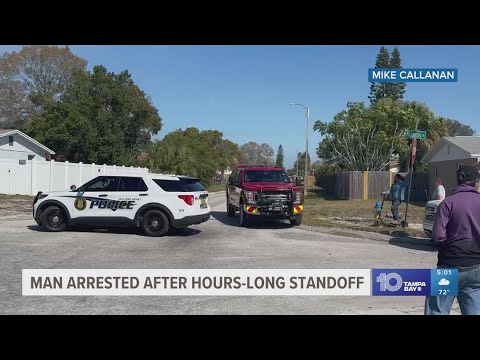 Man arrested after hourslong standoff with deputies at Pasco County home