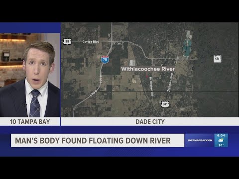 Hernando sheriff: Body with &#39;distinct&#39; marks found floating down river