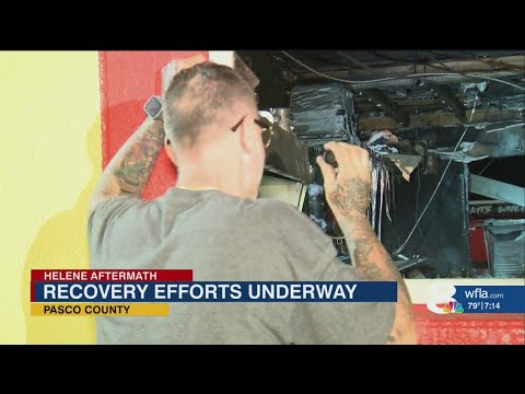 Recovery Efforts Underway in Pasco County