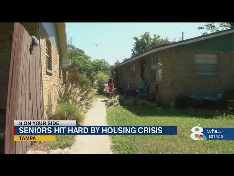 Hillsborough County housing crisis forcing elderly residents into homelessness