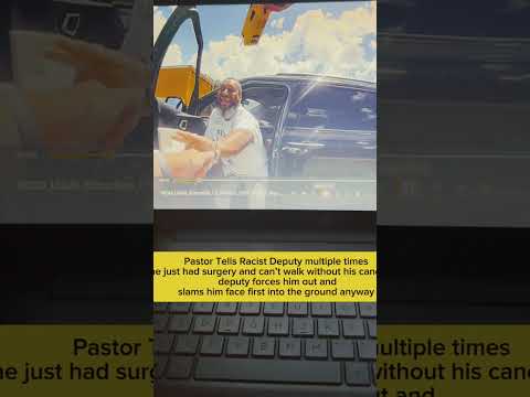 Pastor slammed face first into the ground by racist Hillsborough County Sheriff’s Deputy A. Almaguer