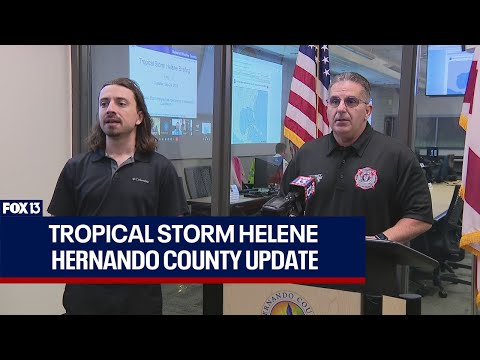 Tropical Storm Helene: Hernando County storm prep update