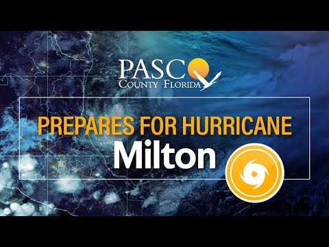 Pasco County Prepares for Hurricane Milton