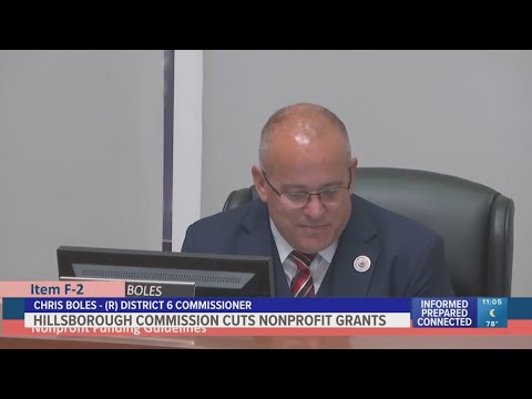 Hillsborough County commissioners decide to phase out nonprofit grants