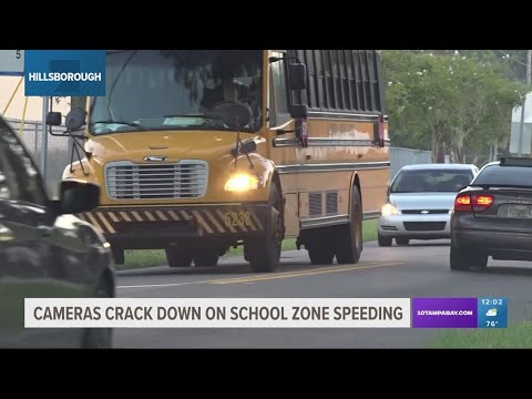 Cameras in Hillsborough County crackdown on school zone speeding