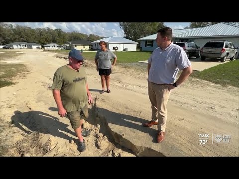 Infamously sandy streets in Citrus County neighborhood cause yet another mishap