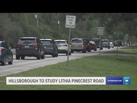 Hillsborough County looks to improve traffic congestion on Lithia Pinecrest Road